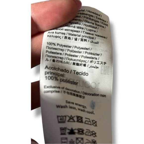 Gina Tricot Women's Medium Sky Blue Satin Loose Relaxed Fit Cropped Cargo Pants - Picture 10 of 16